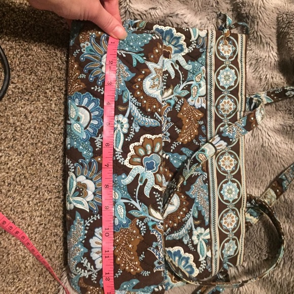 Vera Bradley Java Blue Shoulder Bag - Picture 3 of 6